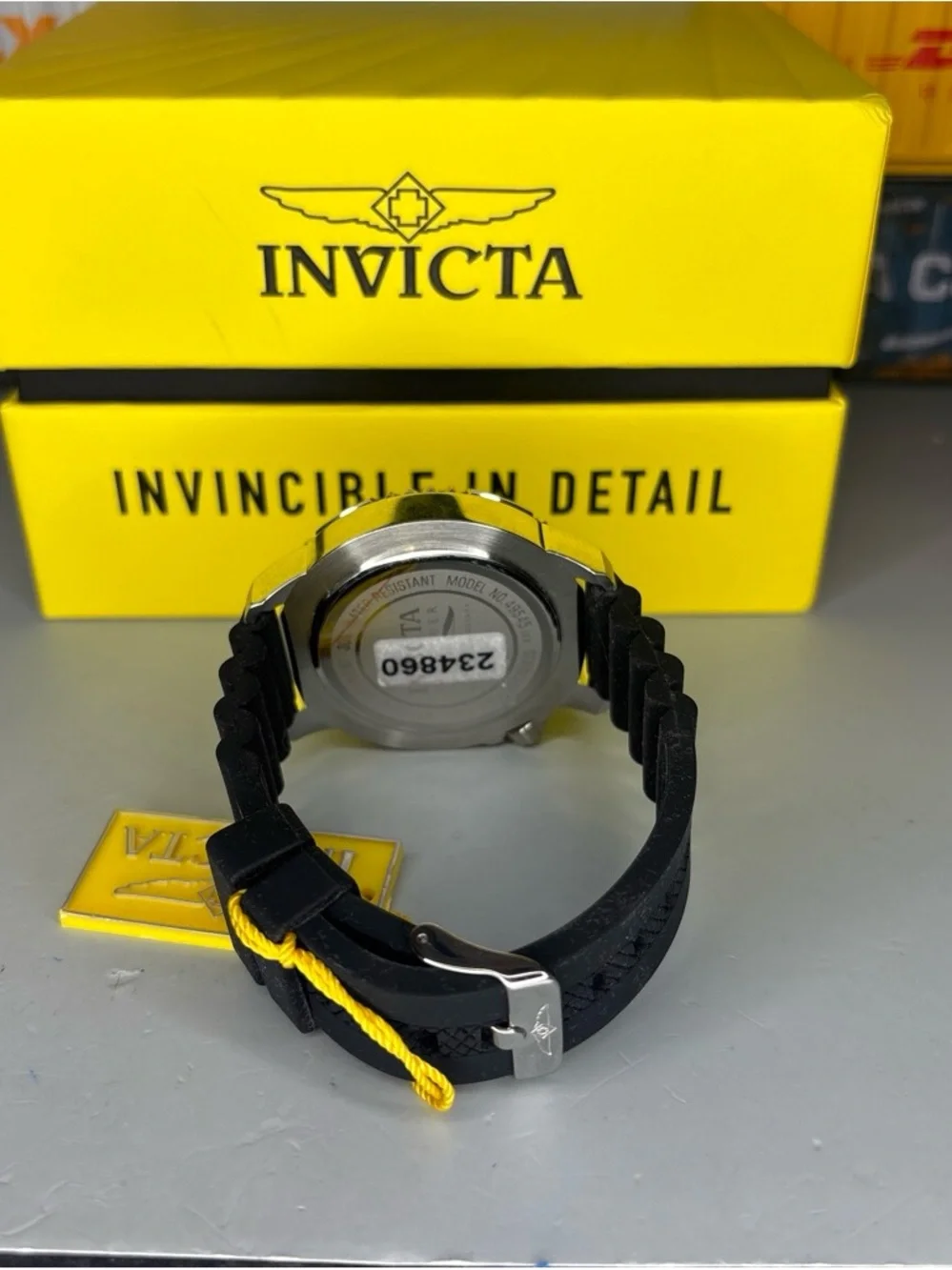 Invicta Pro Diver 48mm Blue & Green Gradient Dial Dive Watch with Black Strap